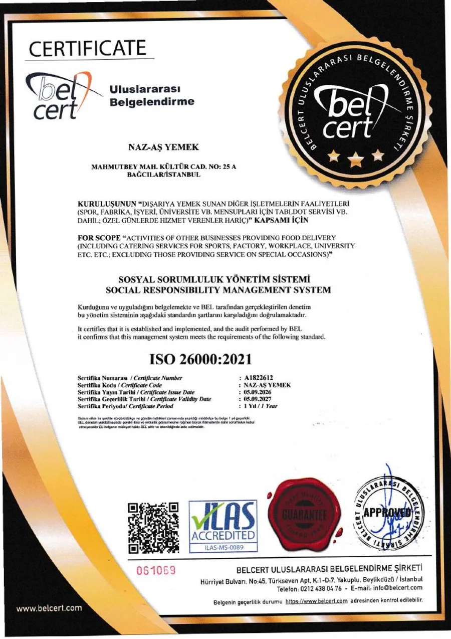 ISO 26000:2021 belgesi önizlemesi